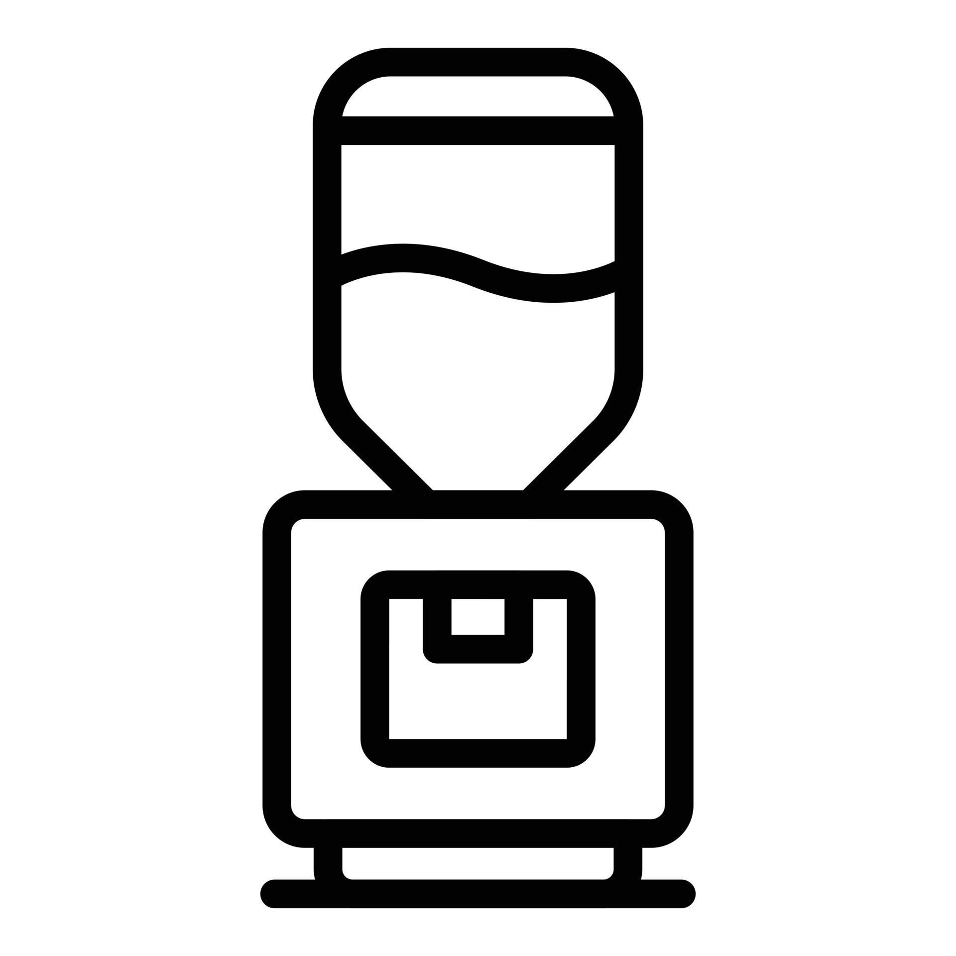 purified-water-cooler-icon-outline-style-vector